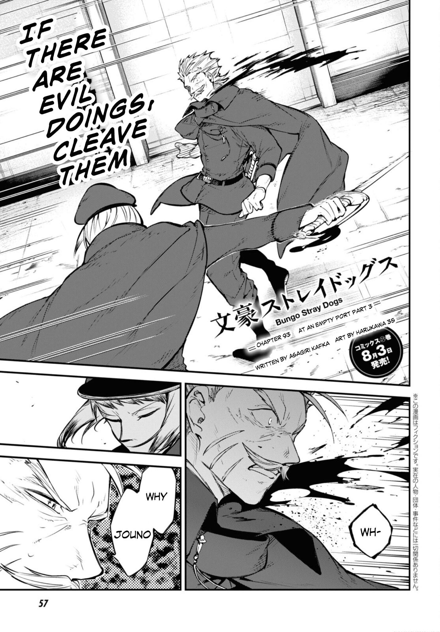 Bungou Stray Dogs, Chapter 93 image 02